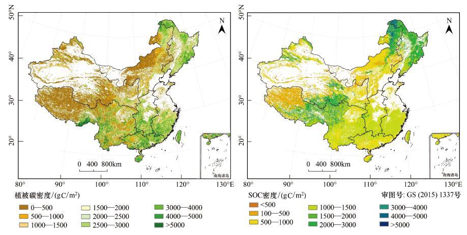 1990-2030年中国主要陆地生态系统碳固定服务时空变化