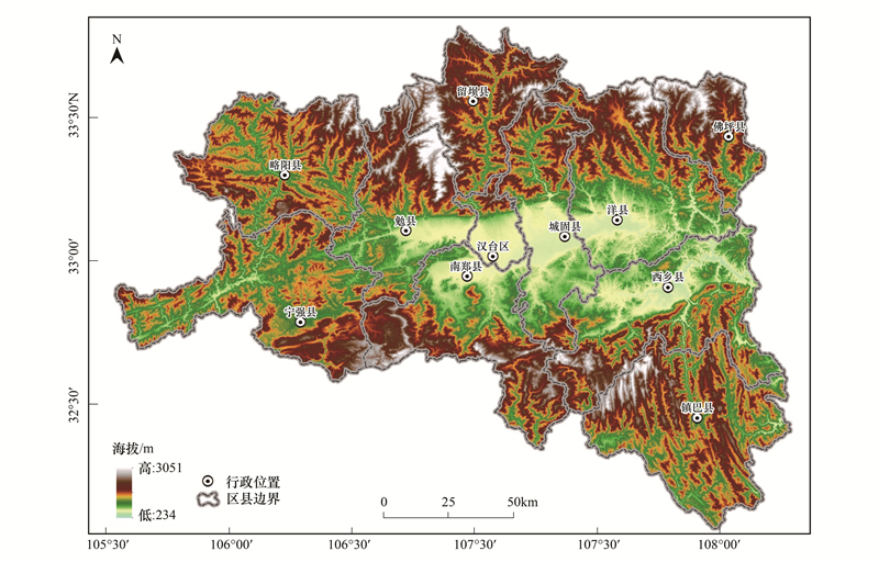 南水北调中线汉中市水源地生态脆弱性评价与特征分析