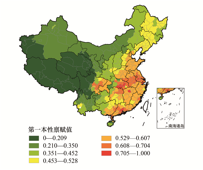 胡焕庸线存在性的大数据分析--中国人口分布特征的生态学及新经济地理学认识