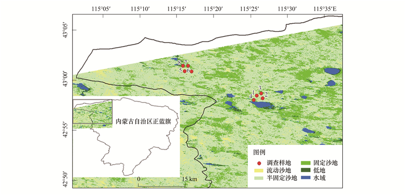 浑善达克沙地位置图片