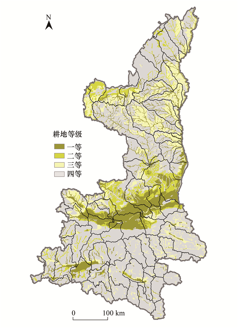 陕西地形分布图图片