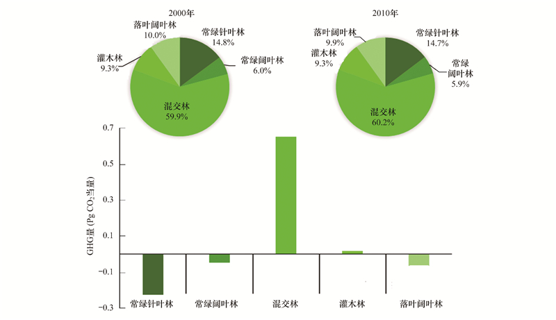 中国绿化面积变化图图片